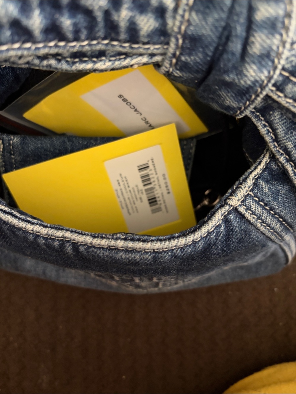 Marc Jacobs Denim The Sack Bag - Blue - Picture 7 of 8